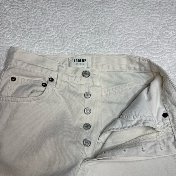 Agolde 90's Pinch Waist Jean 100% organic cotton size 24 - Picture 16 of 16
